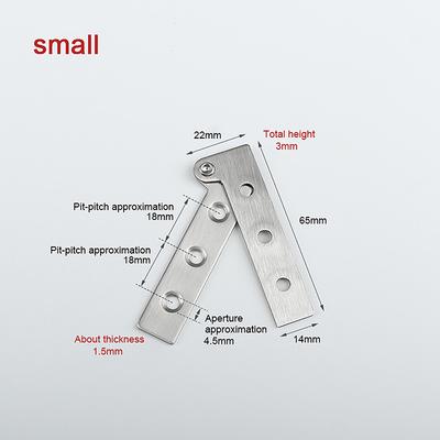 Cerniera per porta con connettore in acciaio inossidabile per forniture per mobili per armadietti da cucina Cerniere nascoste Accessori per finestre Hardware per la casa