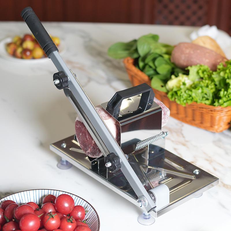 Multifunctional 430 Stainless Steel Slicer for Beef and Mutton Hot Pot