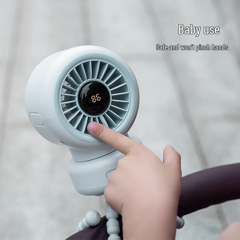 Octopus USB Portable Stroller & Desktop Fan
