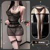 Sexy Underwear, Sexy Tight Pajamas, Hot Temptation, Perspective Hip-wrapped Nightdress Set Qqny Abstinence