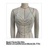 Multipurpose Stylish Pearls Body Chain with Tassels Designs Fashion Decoration for Evening Gowns and Party Wear
