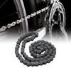 Electric Bike Chain Steel 420 106 Links Electric Bike Cycling Chain for Replacement Black
