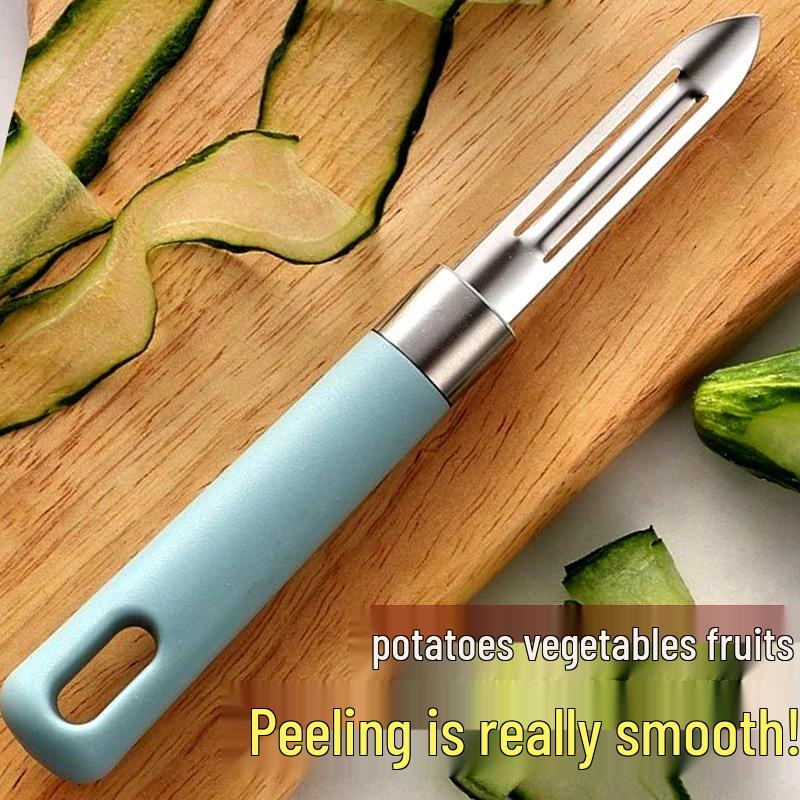 2-Piece Stainless Steel Multi-Function Fruit & Potato Peeler