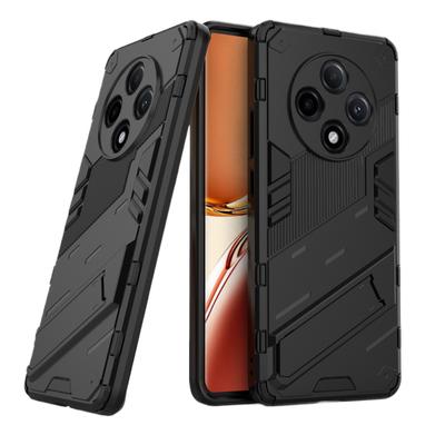 Etui na OPPO F27 Pro Plus 5G Pokrowiec na tył Odporne na wstrząsy Etui pancerne Ochrona przed upadkiem Podpórka Funda Coque Etui