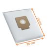 Vacuum Cleaner Bags - Hoover - H63 - Pack of 10 - Compatible with Several Models - White