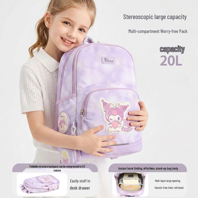 Hello Kitty Girls' Anti-Sag Pressure-Reducing Backpack