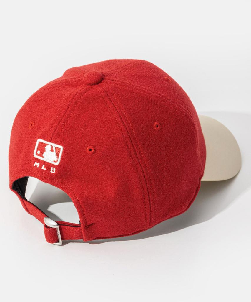 [MLB Korea] Cap 3ACPV0236VARSITY WOOL STRUCTURE BALL CAP RED [Product]