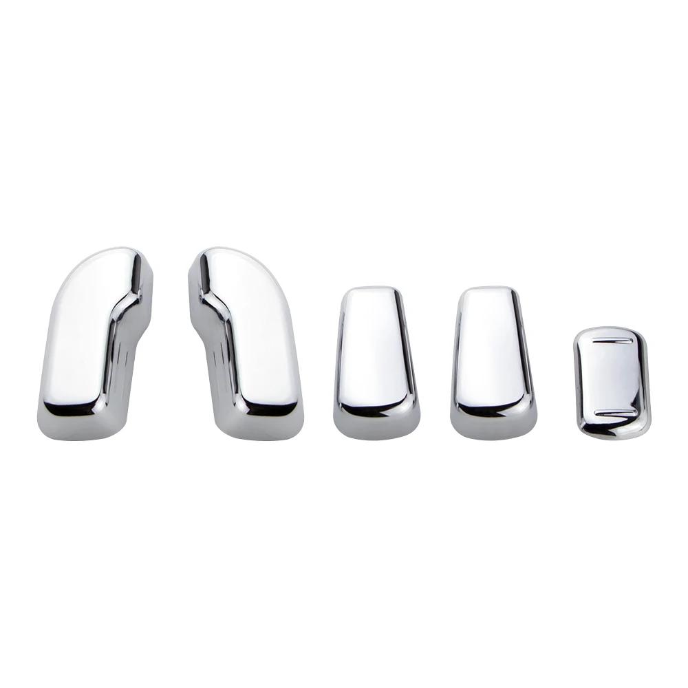 5Pcs Car Seat Adjust Button Knob Cover for Nissan Xtrail T32 Qashqai J11 Sylphy Teana Rogue Murano Trim Sticker Acessories