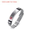 Free Personalized ICE Medical Alert Emergency Reminder Bracelet for Women Men DIABETES EPILEPSY