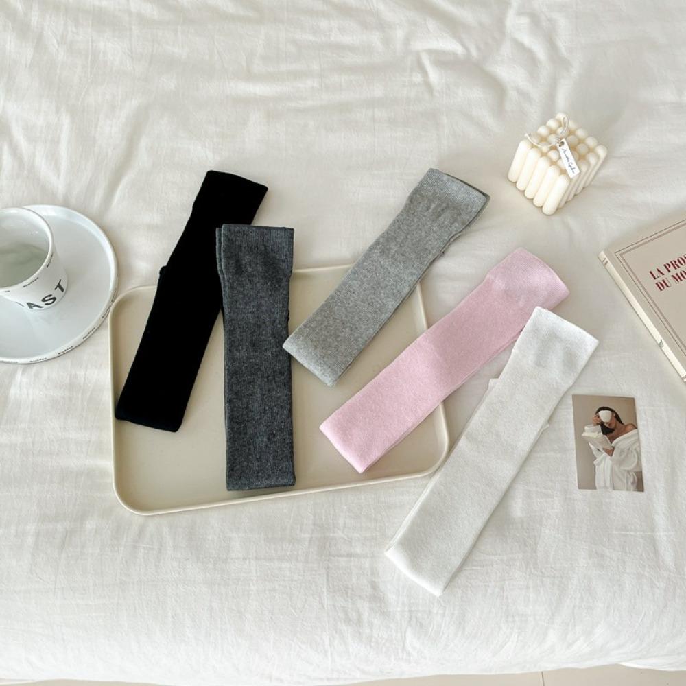 Bas fins pour femmes Couleur unie Chaussettes hautes mode Chaussettes hautes pour femmes