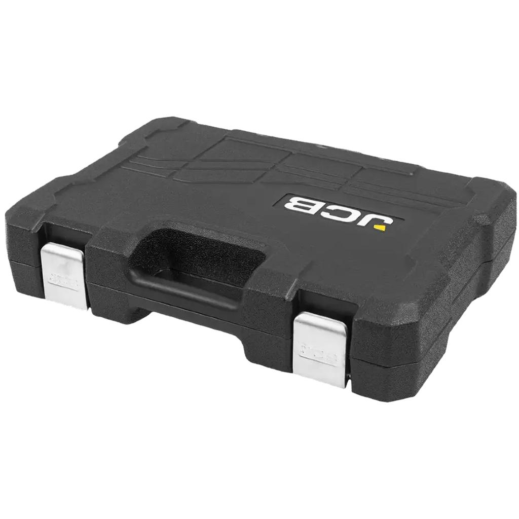 JCB 1" Cr-Mo 6-point Deep Impact Socket Set 8 Pieces