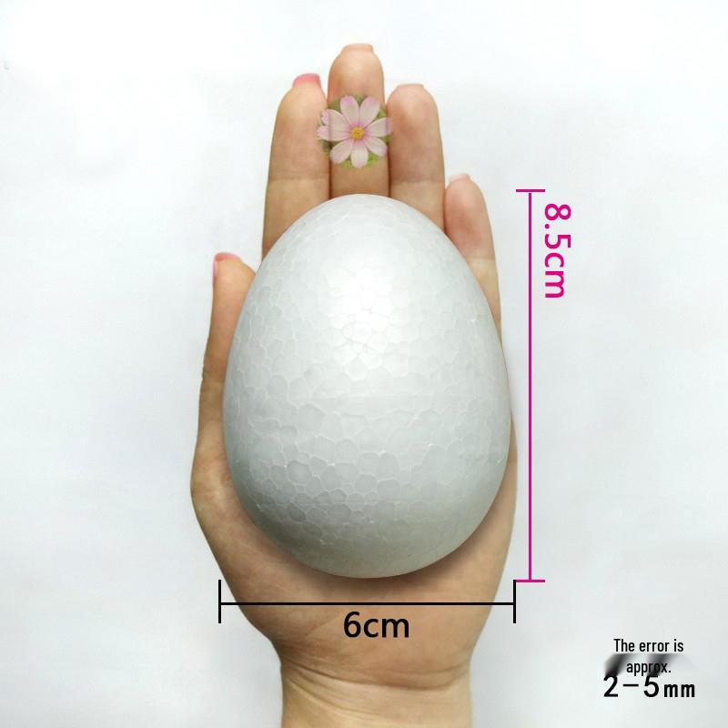 Large Foam Egg-Shaped Flower Bud for Rose, Poppy & Hyacinth Art