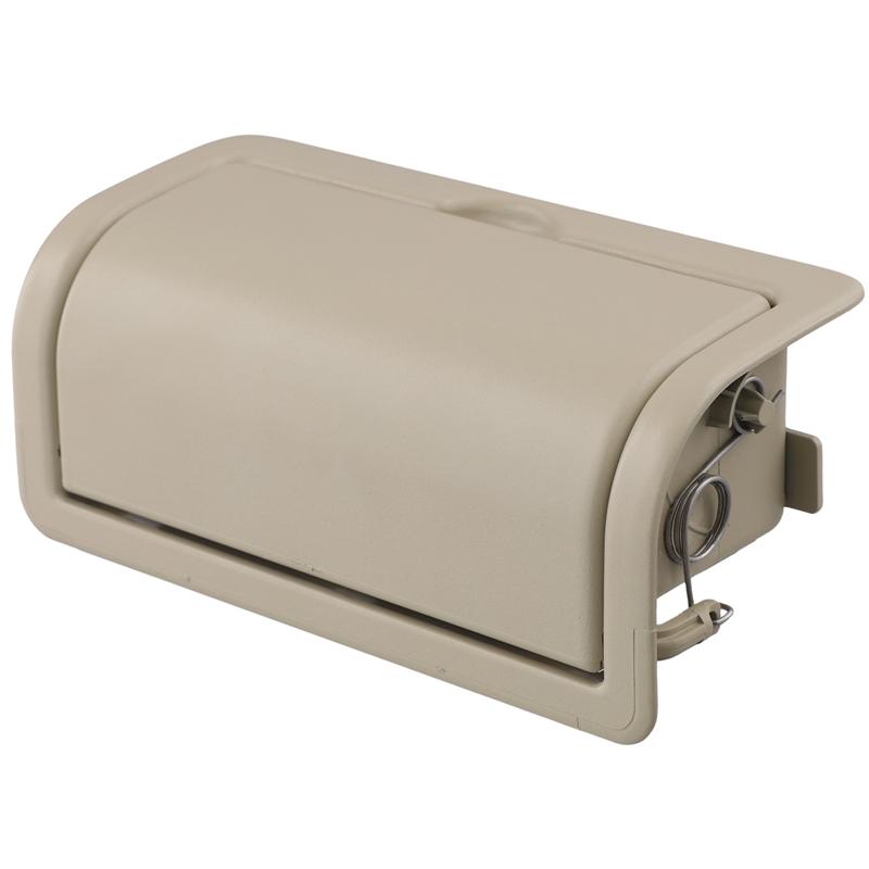 Car Rear Seat Console Cup Holder Assembly ert Cup Holder Cover 88741-1LK3D For Nissan Armada Infiniti QX56 QX80 Beige-M53K