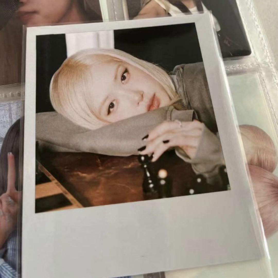 

[USED] BLACKPINK Rosé rose pop-up exclusive instax trading card