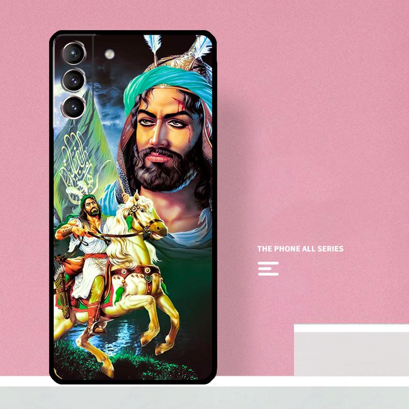 Islamic Hz Ali Phone Case For Samsung Galaxy S24 S26 Ultra S20 S21 S22 S23 S25 Plus S10 S25 FE Cover Coque