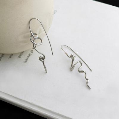 Fashionable Abstract Three-dimensional Design Earrings Temperament Female Earrings Hanging Jewelry Accessories Gifts