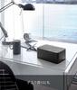 Yamazaki Wet Tissue Case Black Approx. W16 x D10 x H6cm Smart with Paper Stopper 5579