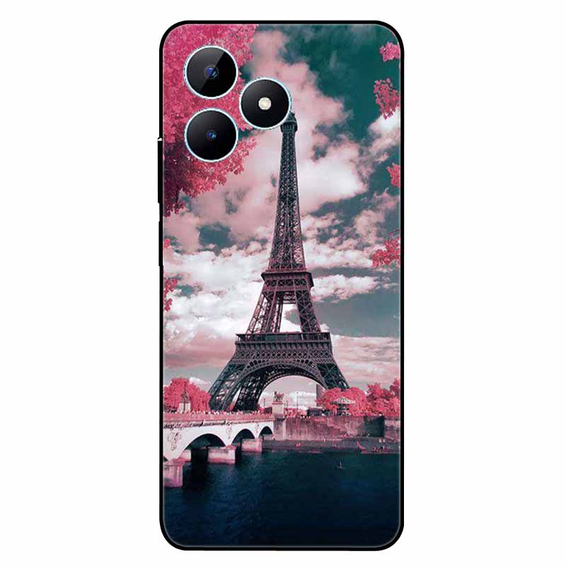 Funda For Realme Note 50 Case Silicone Soft Shockproof Cartoon TPU Phone Shell For Realme Note50 Cover Painted Cute Coque Note50