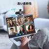 EMEET NOVA 4K Webcam UHD Webcam with PDAF Dual Field of Automatic Light Plug Privacy Suitable for Remote Meetings Live Streaming Autofocus,