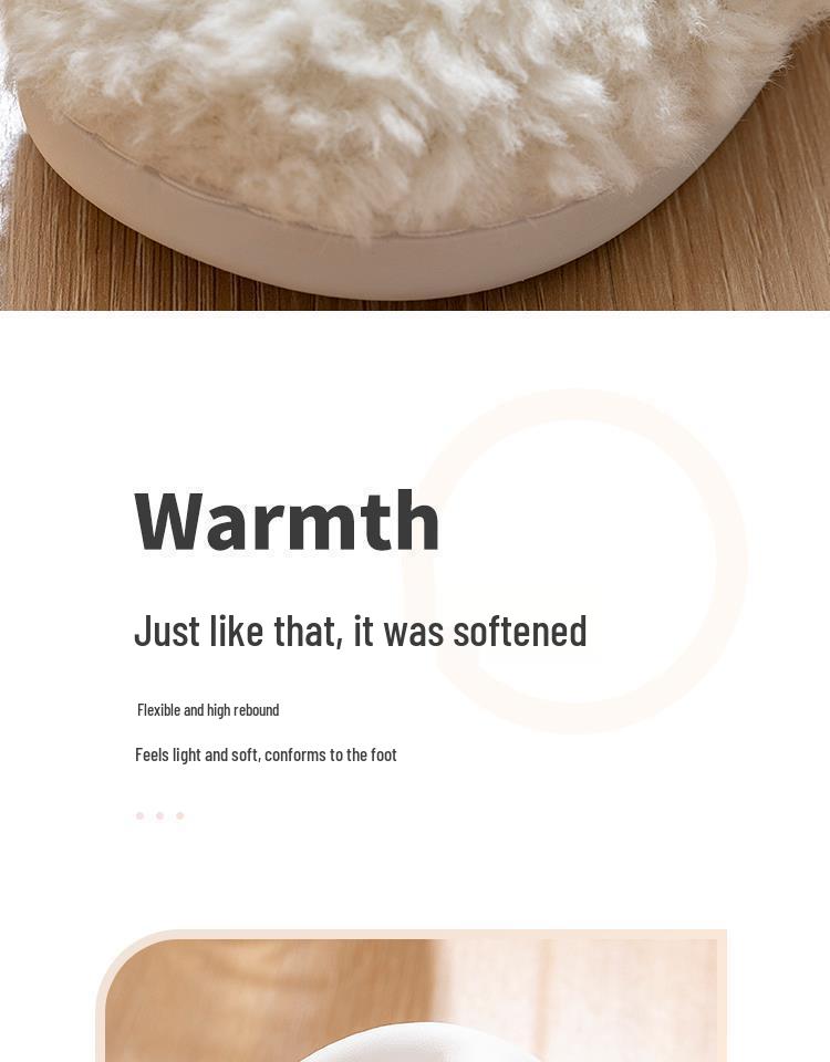 Søte tegneserie plysj tøfler for kvinner og menn - Sklisikre, bomull, varme for høst og vinter