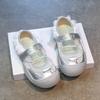Girls Casual Shoes Toes Capped Air Mesh Breathable Kids Princess Shoes Hook&loop 2025 Summer New Children Flat Shoes Lace Sweet