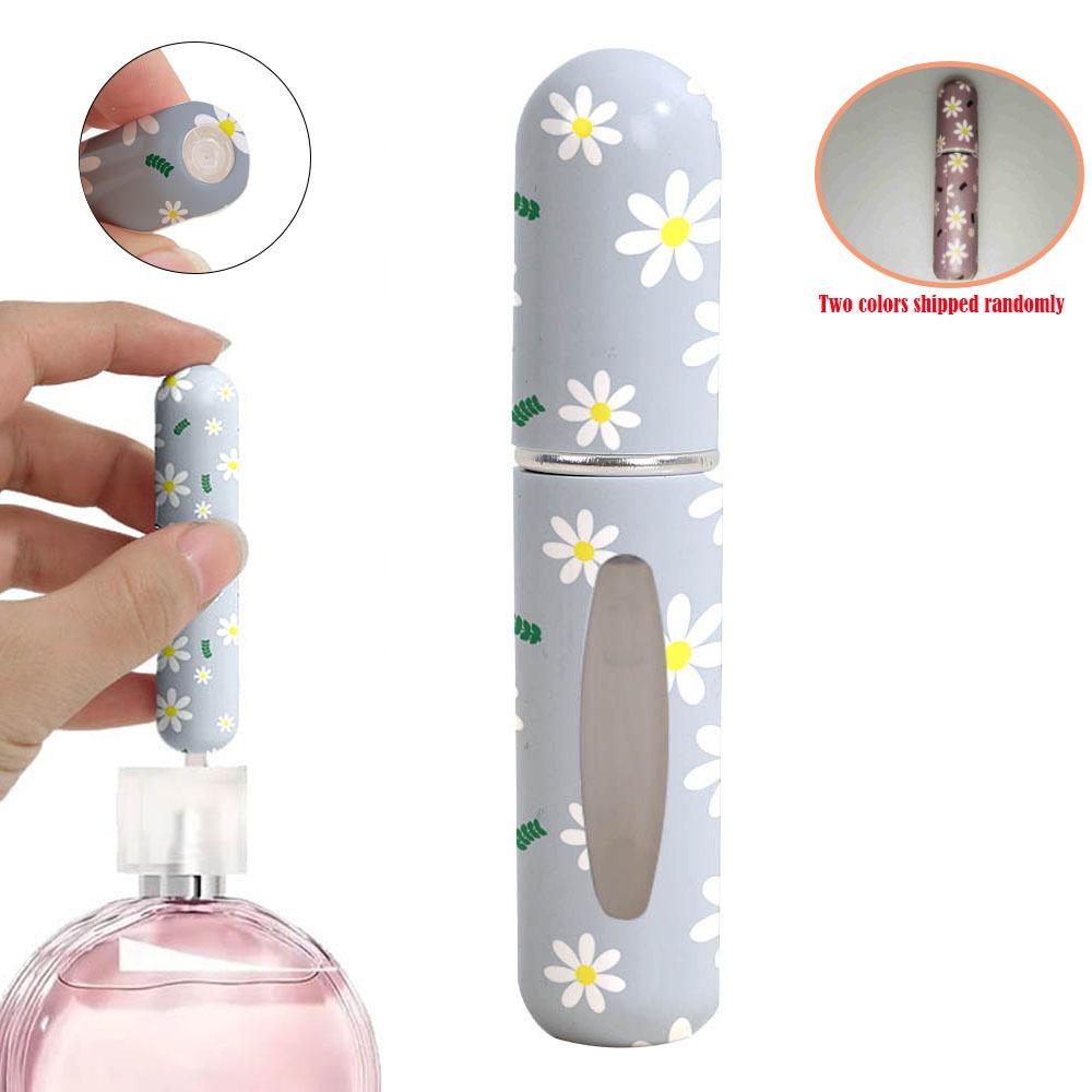 Leak-proof Spray Rotating Bottle Mini Empty Cosmetic Containers Spray Atomizer Bottle  Travel