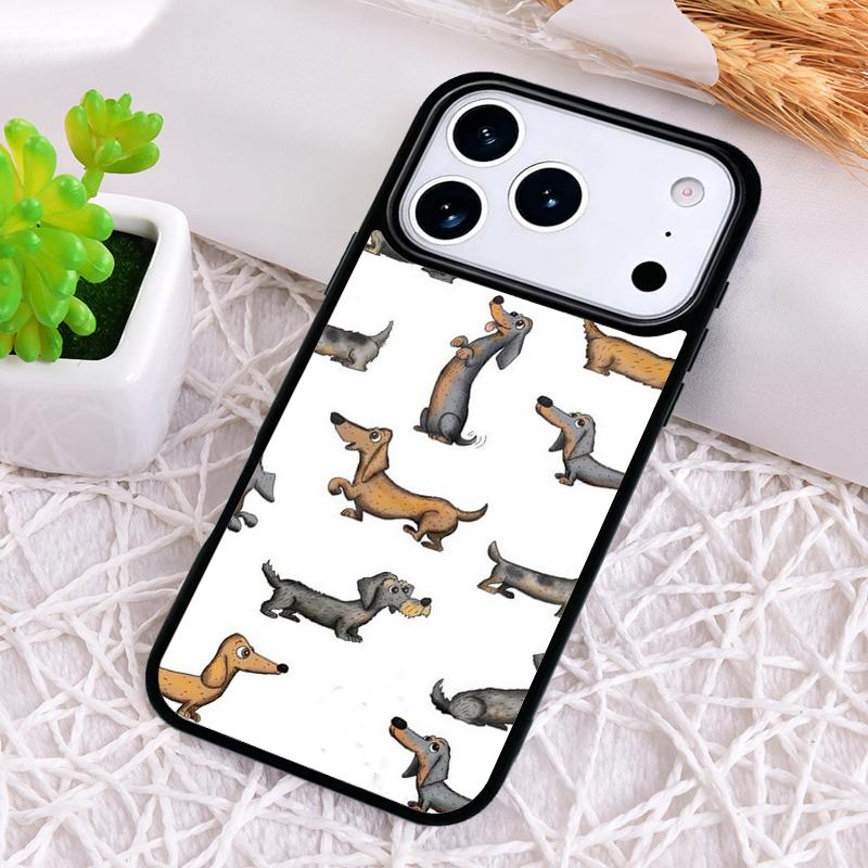 

Такса Такса Красивый Чехол для Телефона для iPhone 17 Air 16 15 11 12 14 13 Pro Max Ударопрочный Чехол iPhone 13 Pro Max