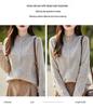 Women's Wool Polka Dot Knit Cardigan - 2025 Autumn/Winter Retro Style Loose Sweater Coat