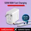 120W Flash Charge Charger for Huawei Honor Xiaomi, Universal Single Port with 66W Fast Charging Capability