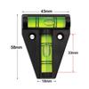 Mini Spirit Level Shatterproof T Level Bubble Level For RV Furniture Camera Level Calibrator Balance Inclinometer Tools