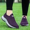 Slip-On Breathable Women's Walking Shoes with Soft, Shock-Absorbing Sole