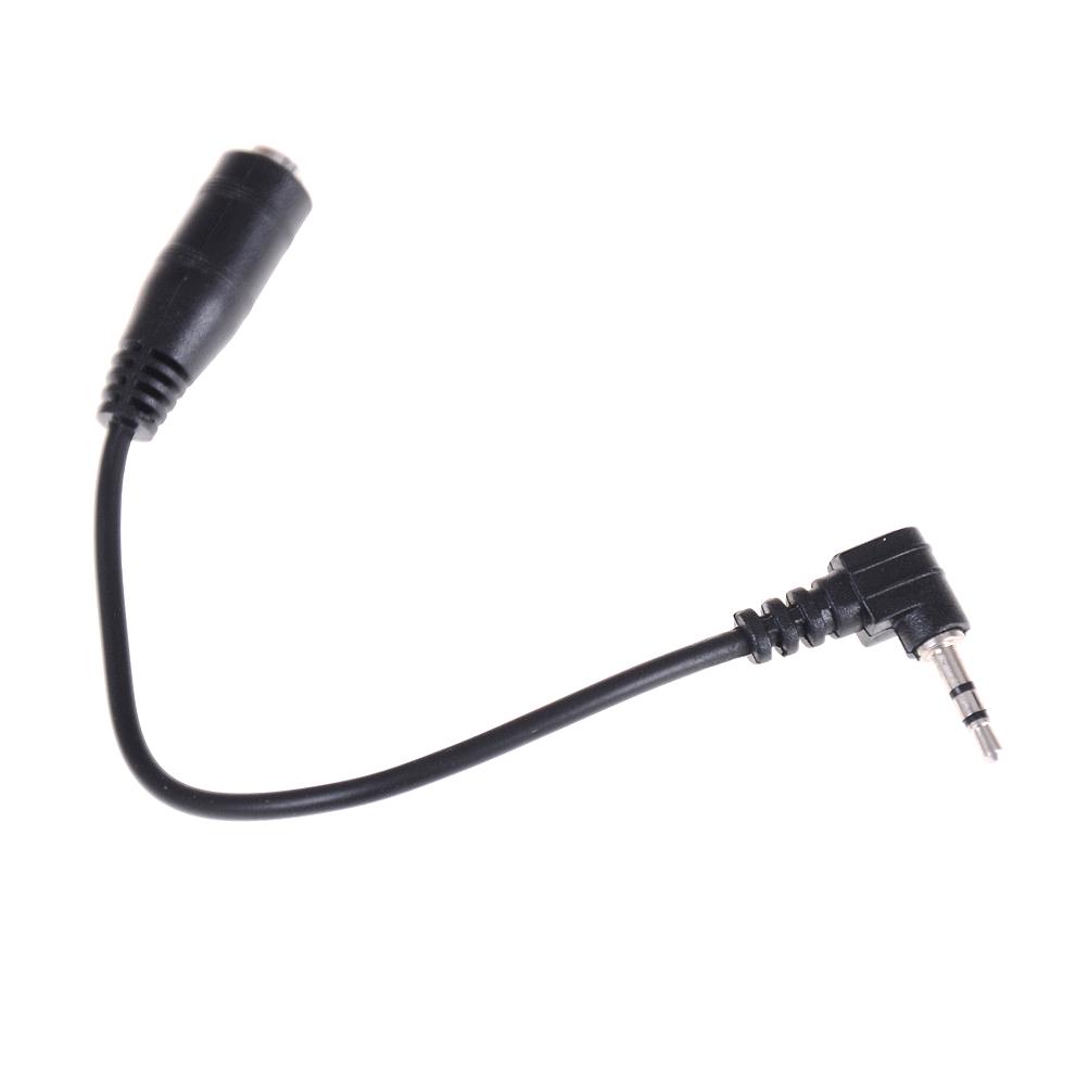 2.5Mm Male To 3.5Mm Female Audio Stereo Headphone Converter Adapter