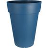 Pot De Fleurs RIVIERA - SOLEILLA Haut - Plastique - H65 X D49 Cm - Bleu