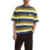 Levis Striped Minimalist Round Neck Pullover Short Sleeve T-Shirt Men Tops Multicolor A5850-0011