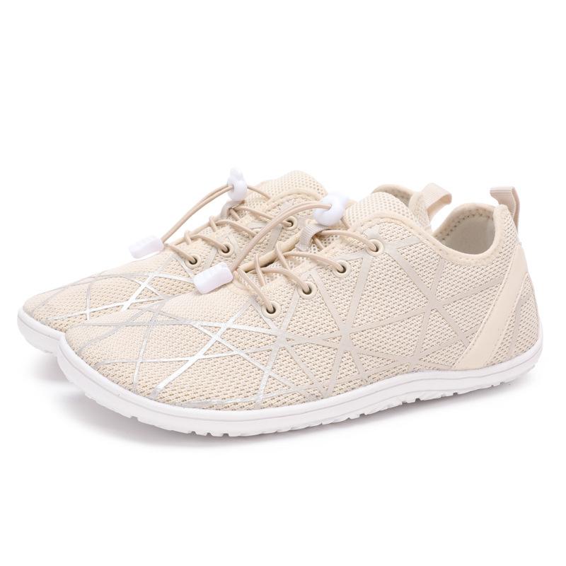 New Curved Rattan Plaid Adhesive Rubber Mesh Fabric Men's Sports Shoes Comfortable and Breathable Casual Shoes