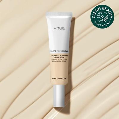 [Foundation-Freier Sonnenschutz] Matte But Glow Cover Beige 50ml