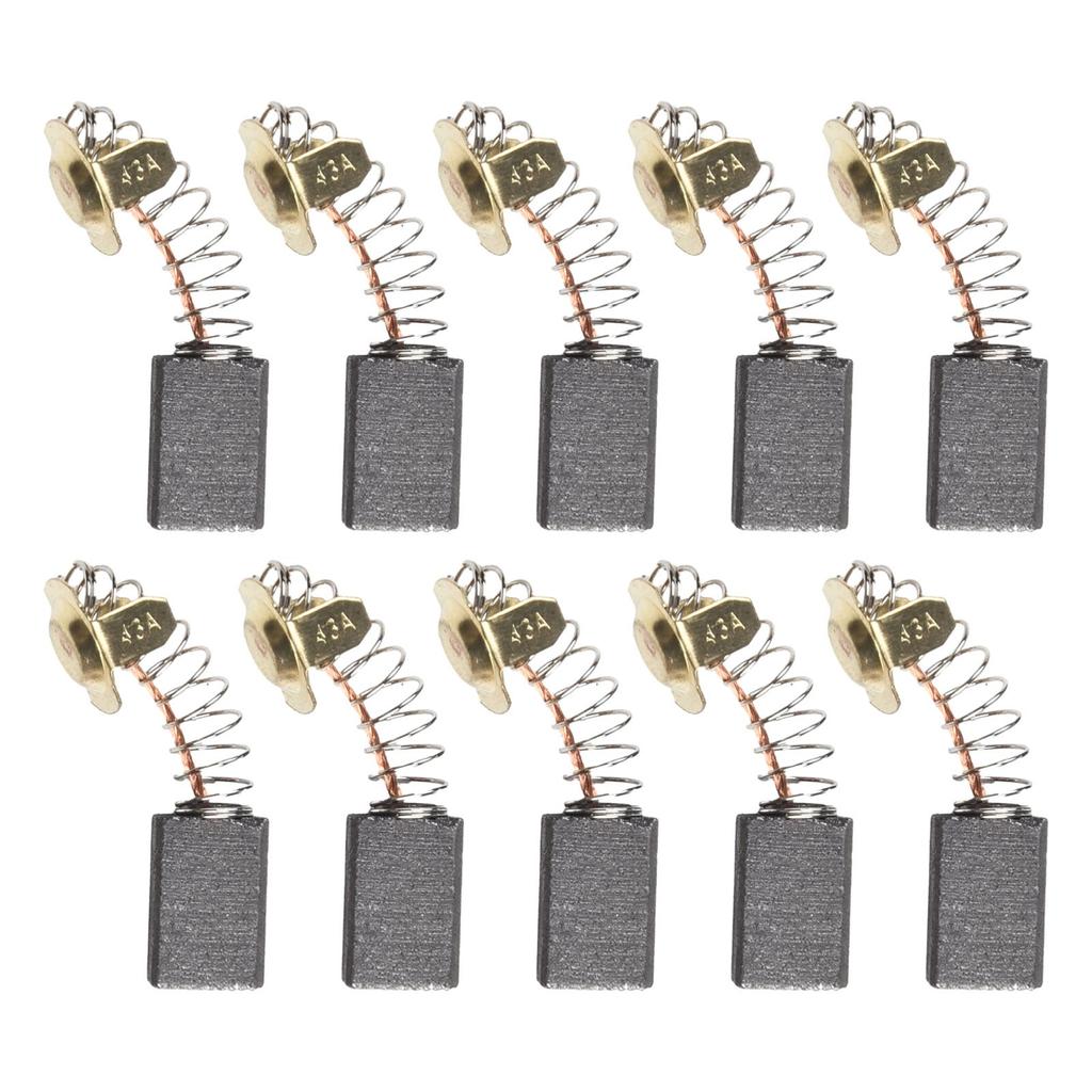 Automation Carbon Brush Durable 10pcs Power Tools Hammer Angle Grinder