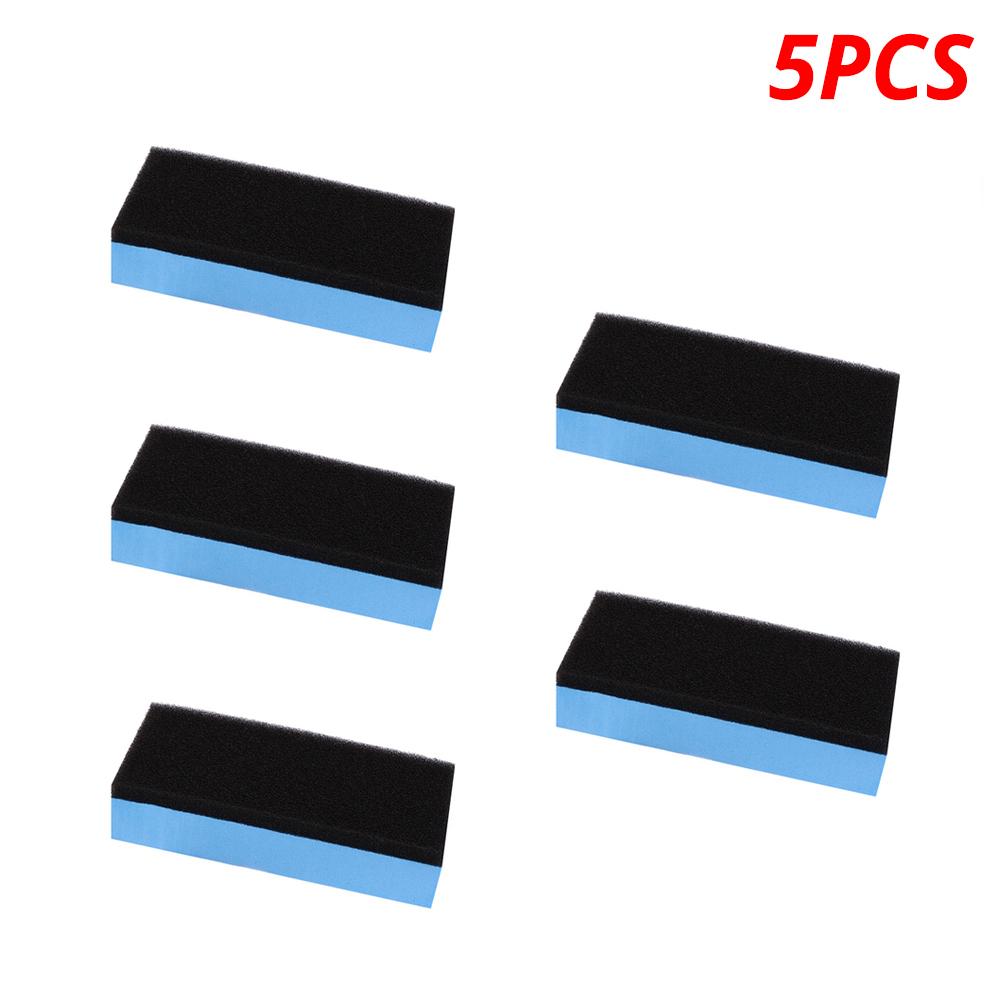 

5 шт. Автомобильное керамическое покрытие губка автомобильные стекла нано воск аппликатор подушечки губки для авто вощение полировка 5PCS