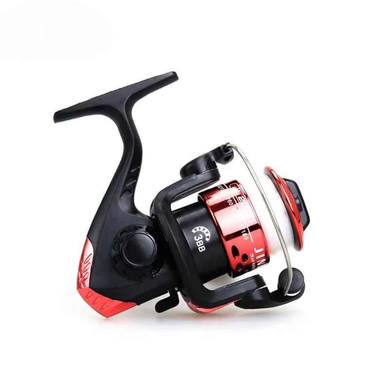 New Folding Fishing Reel 5.2:1 Spinning Reel with 60m 0.35mm Fishing Line Large Diameter Line Roller Casting Wheel Vessel Bait