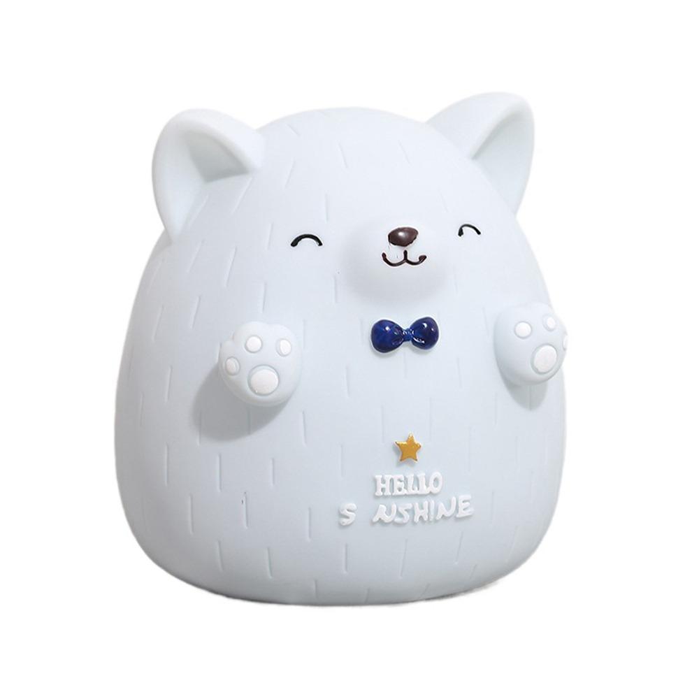 Fall Resistant Cat Piggy Bank Anti-fall Desktop Animal Ornaments Dog Saving Box  Children's Gift