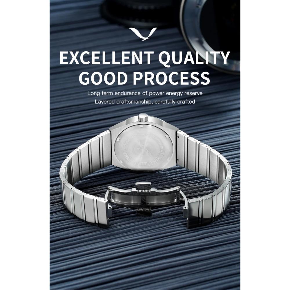 New Arrivals 2025 Specht & Söhne Luxury Watch 38MM Men's Quartz Super Slim Stainless Steel Sapphire Crystal 50M Water Resistant