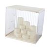 Clear Showcase for Figures, Storage Container, Display Stand