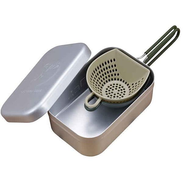 Pearl Kinzoku Pearl Uh 4716 [scoop Bowl Colander Set Mini Size Olive X Beige Captain Stag]