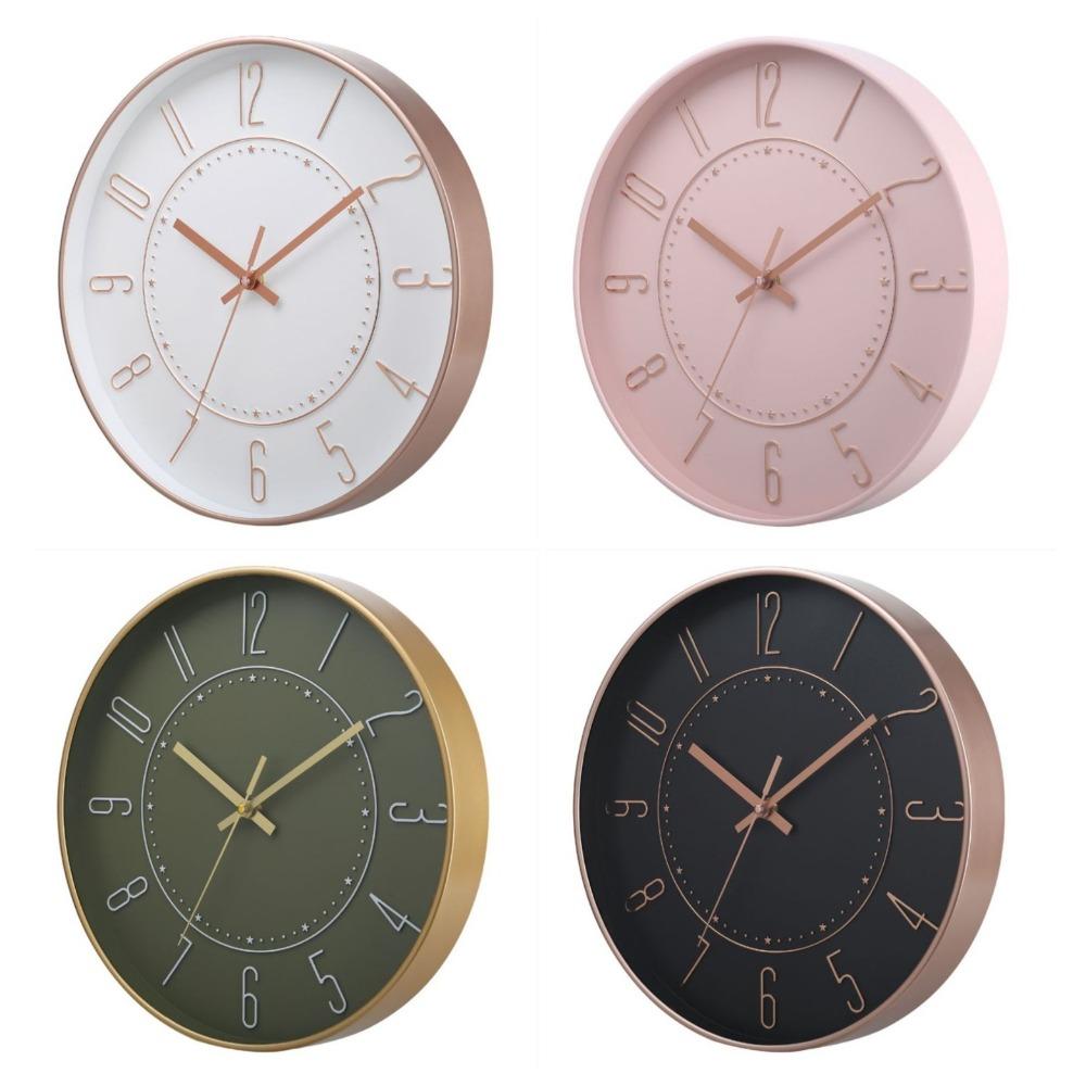 Plastic Hanging Clock Stylish Scale Clock Modern Wall Clock Living Room