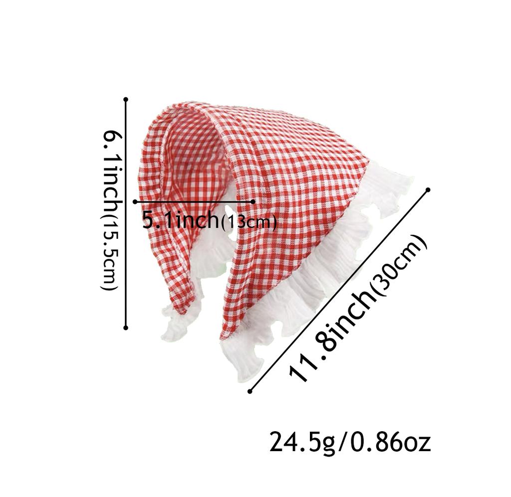 Summer Lace Triangle Headscarf Woman Headwear Fashion Square Scarf Headband Hair Accessories Sweet Turban Cap Girl Court Bonnet
