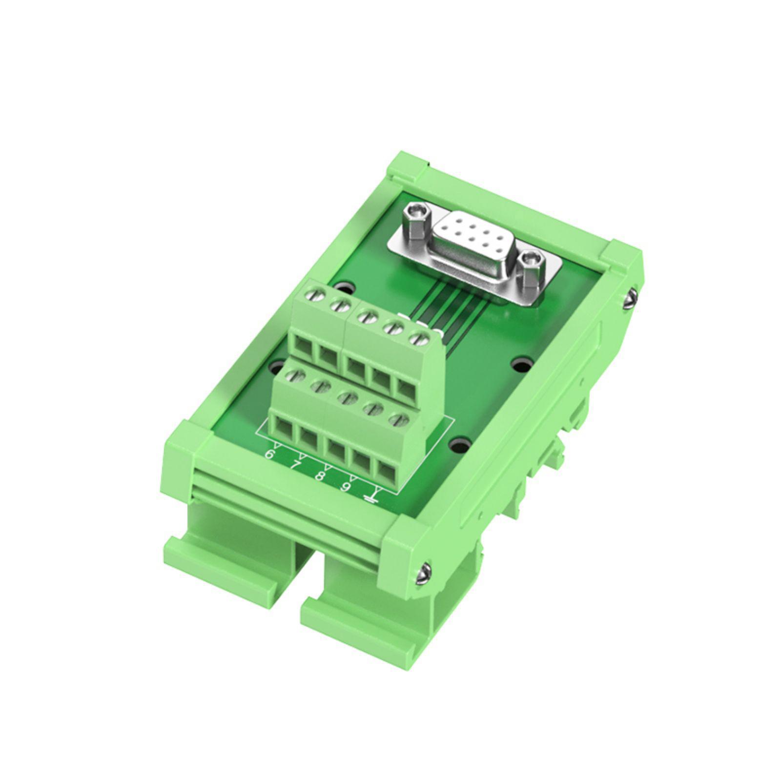 

D SUB последовательный порт без пайки D9/D15/D25/D37/D50/D62/D78 разъемы Male Female терминал рельсового типа для промышленного использования DB9F