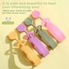Silicone Little Bear Toilet Seat Lifter Toilet Lifting Device Creative Lift Toilet Ring Handle Anti-Dirt Handle Wc Accessories