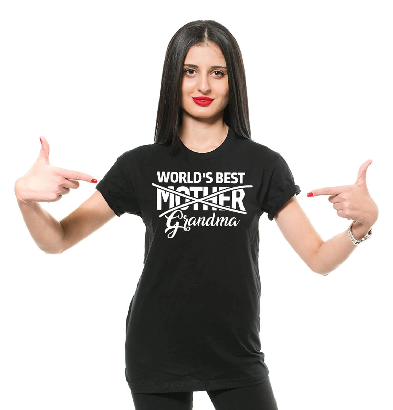 Worlds Best Grandma Shirt New Grandma Shirt Promoted To Grandma Tee Grandma Gift S