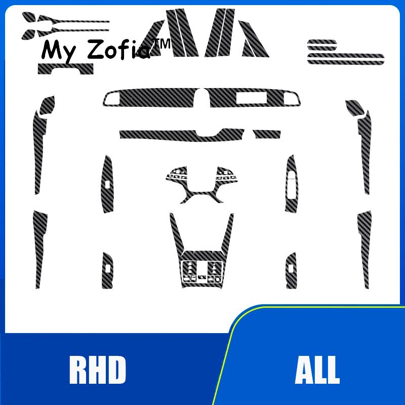 For BYD Sealion 7 EV 2024 2025 2026 Accessories New Car Carbon fiber Interior Decoration Cover Stickers ABS Accessories