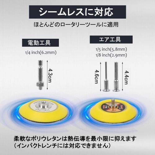 75mm Sandpaper Set, 133 Sheets, Waterproof Sandpaper Set, Wet & Dry Sanding Set, Compatible with 1/4" and 1/8" Shanks, for Small Power Tools, Polisher